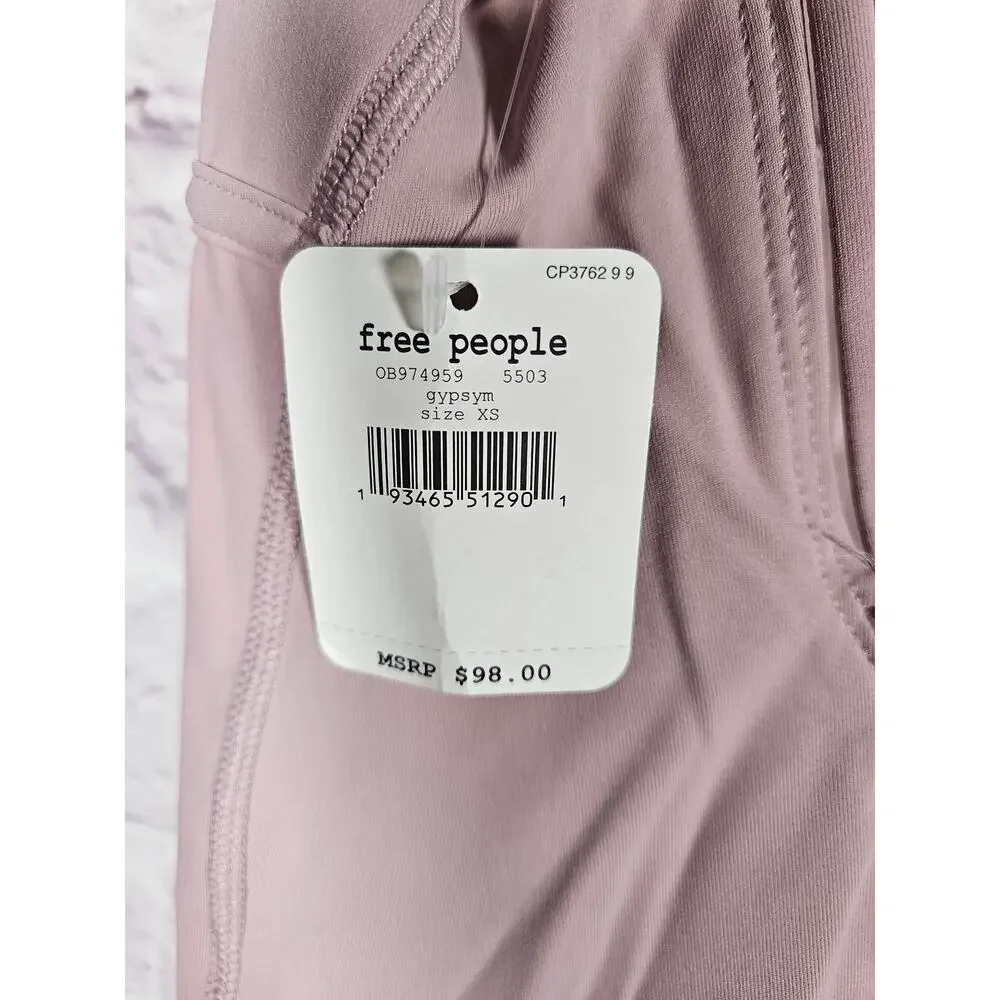 Free People X Fp Movement Glow One Piece In‎ Gypsum Size XS NWT